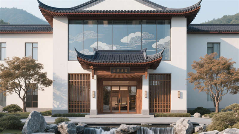 合肥度假酒店設(shè)計：融皖派文脈與現(xiàn)代度假意趣?